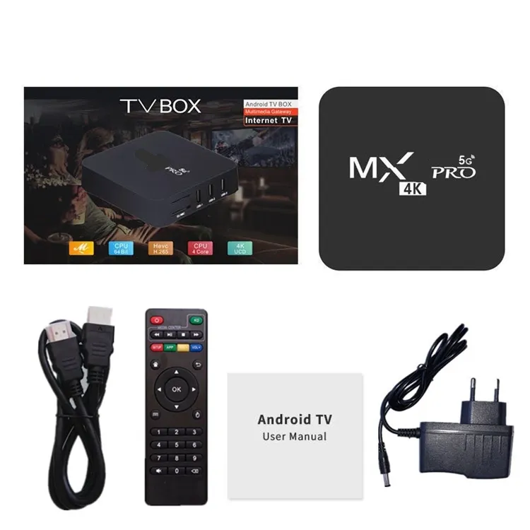 Tv Box MXQ Pro 4K 5G